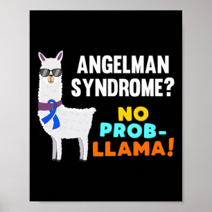 Poster Nenhum Prob-llama Síndrome de Angelman Guerreiro S