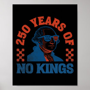 Poster Nenhum Rei 250 Anos George Washington 