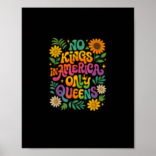 Poster Nenhum Rei na América, Apenas Rainhas Divertidas L