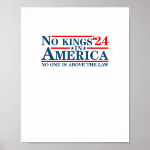 Poster Nenhum Rei na América Clássico Retrô