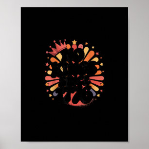 Poster Nenhum Rei na América desde 1776 Espírito Patrióti
