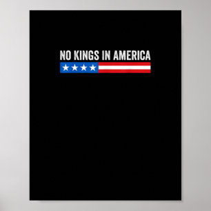 Poster Nenhum Rei na América Estilo Patriótico