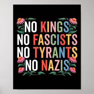 Poster Nenhum rei na América nenhum fascista resiste a Tr