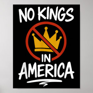 Poster Nenhum Rei Na América Nenhuma Coroa 