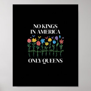 Poster Nenhum Rei na América, Somente Rainhas Divertidas