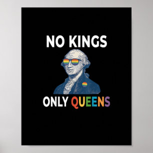 Poster Nenhum Rei na América, Somente Rainhas Divertidas