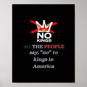 Poster Nenhum Rei Nós, o Povo Estilo Clássico de Liberdad