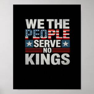 Poster Nenhum Rei Patriótico Liberdade Nenhum Rei Nos Est