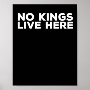 Poster Nenhum reino vive aqui - Estado ativista pró-democ
