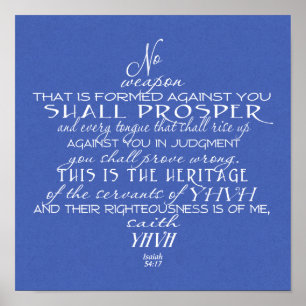 Poster Nenhuma Estrela de Arma de David