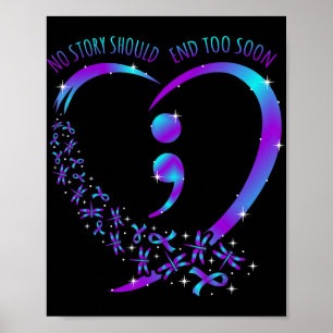 Poster Nenhuma história deve acabar com o apoio à conscie