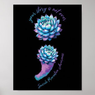 Poster Nenhuma História Deve Acabar Logo Com O Suicídio M