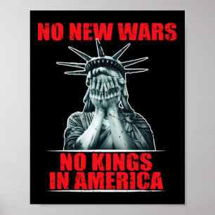 Poster Nenhuma Nova Guerra Nenhum Rei Na América Ativista