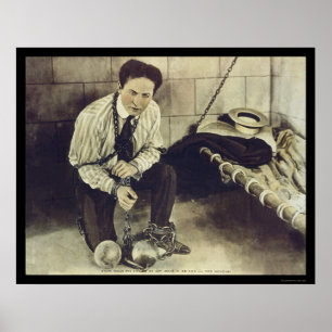 Poster Nenhuma prisão pode guardarar Harry Houdini 1898