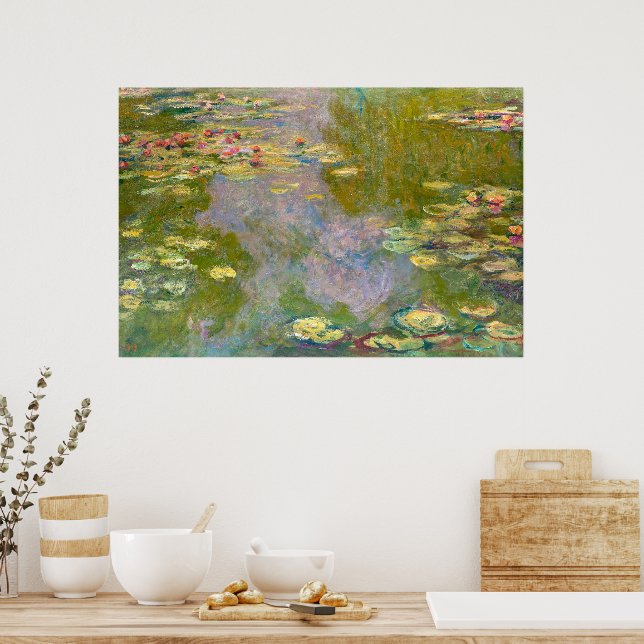 Poster Nenúfares | Claude Monet | (Cozinha)