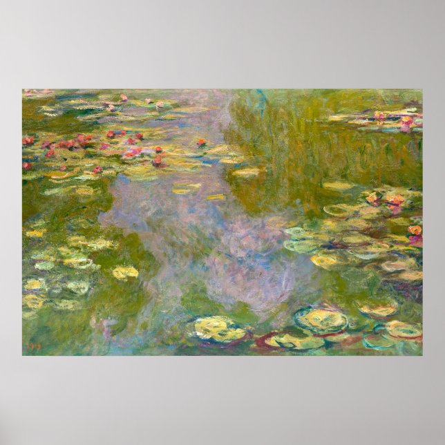 Poster Nenúfares | Claude Monet | (Frente)
