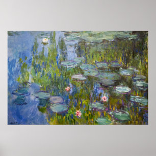 Poster Nenúfares de Claude Monet (1915)