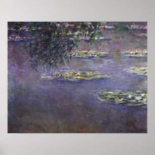 Póster Nenúfares de Claude Monet, Impressionismo Antigo