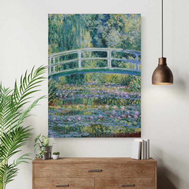 Poster Nenúfares e Ponte Japonesa de Claude Monet (Criador carregado)