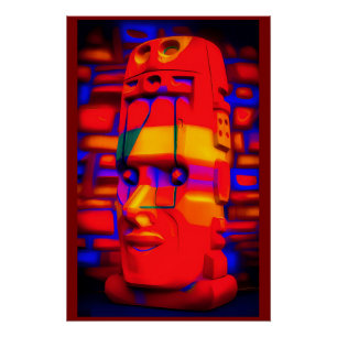 Póster Neo-Polinésio