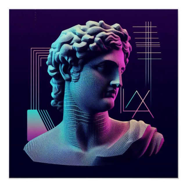 Póster Neon Aelexis (Frente)