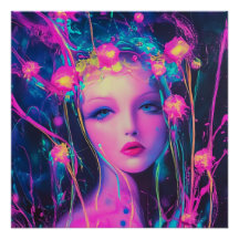 Neon Alienígena Goddese