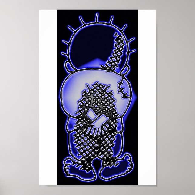 Poster Neon Handalah (Frente)