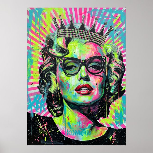 Poster Neon Monroe (Frente)