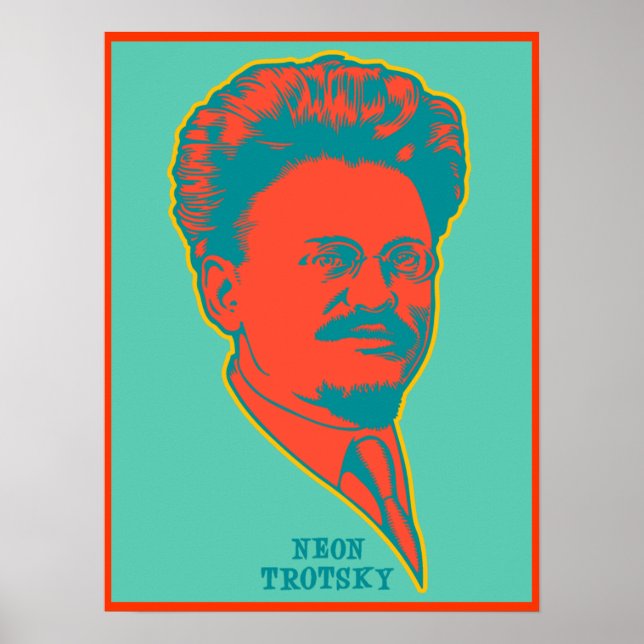 Póster Neon Trotsky (Frente)