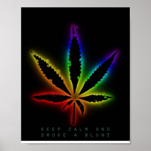 POSTER NEON WEED