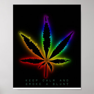 POSTER NEON WEED