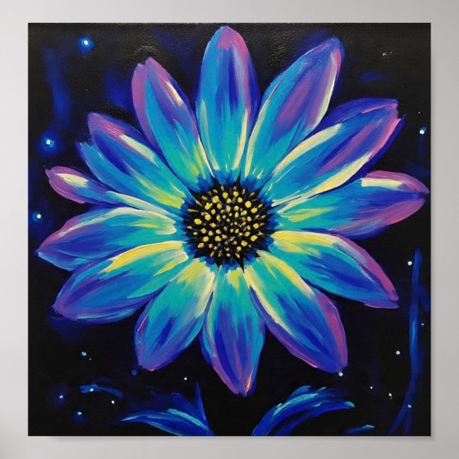 Poster NeonWildFlower (Frente)