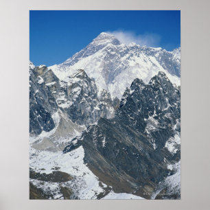 Poster Nepal, Himalayas, vista de Mt Everest de Gokyo