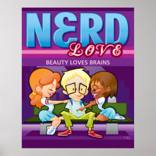 Póster Nerd Love