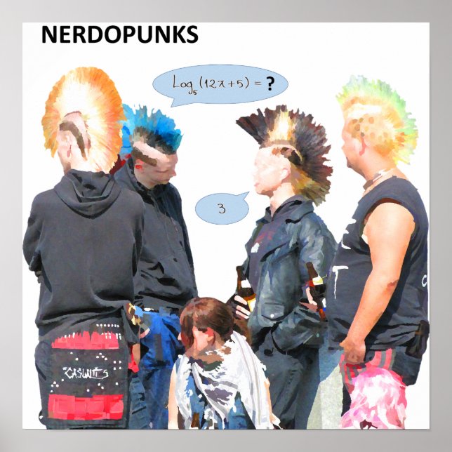 Poster Nerdopunks (Frente)