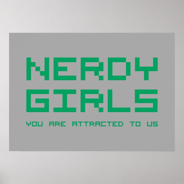 Póster Nerdy Girls 2 (Frente)