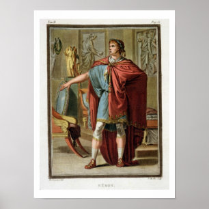 Póster Nero, traje para 'Britannicus
