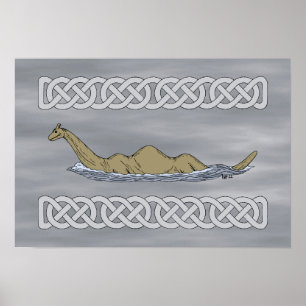 Poster Nessie, o monstro do Ness Loch
