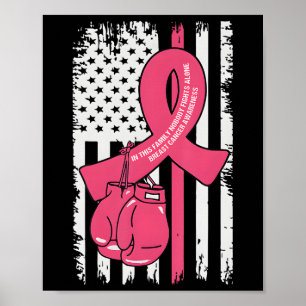 Poster Nesta Família Ninguém Luta Sozinho Com O Cancer A