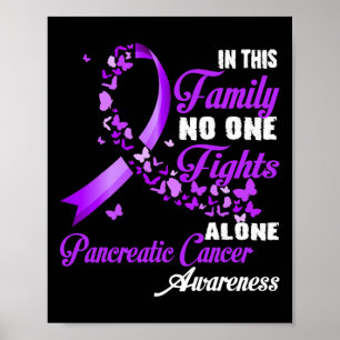 Poster Nesta Família Ninguém Luta Sozinho - O Pancreático