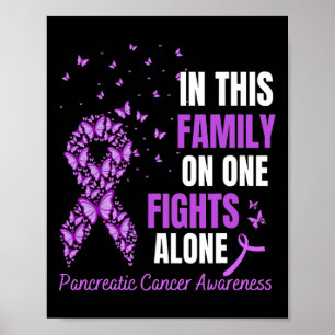 Poster Nesta família, ninguém luta sozinho Pancreatic Can