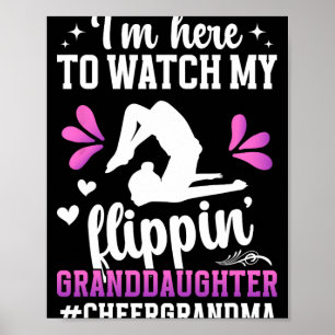 Poster Neta Pirando de Alegria Vovó Cheerleader G
