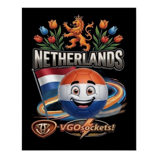 Póster Netherlands-G-Ball (Frente)