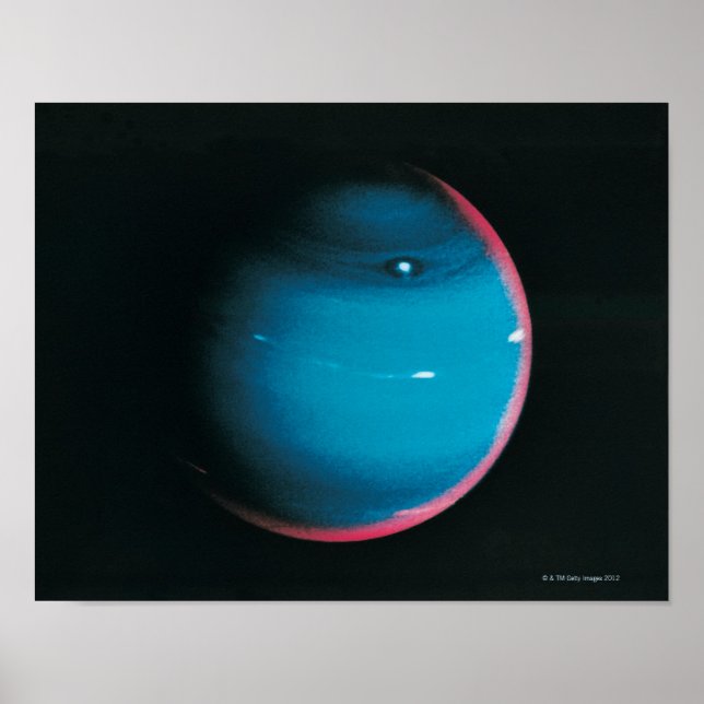 Póster Netuno da Voyager 2 (Frente)