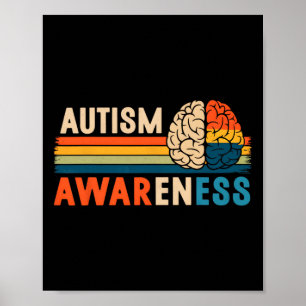 Poster Neurodiversidade Celebra Autismo Do Cérebro Do Esp