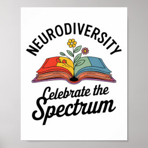 Poster Neurodiversidade Celebra O Autismo Do Livro Do Esp