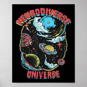 Poster Neurodiversificada A Neurodiversidade Universo Abr