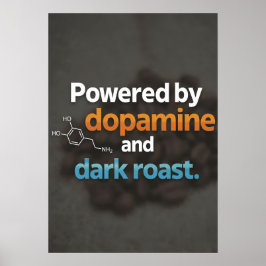 Poster  Neurodiversity Powered by Dopamine & Dark Roast 