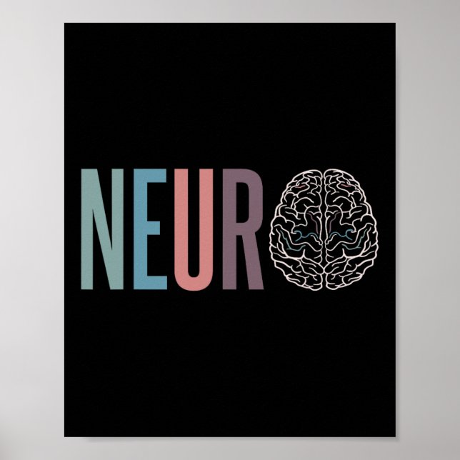 Poster Neurologia Enfermeira Neuro Squad (Frente)