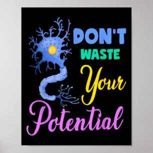 Poster Neuron, Não Desperdice Seu Potencial Neuroscien Ce